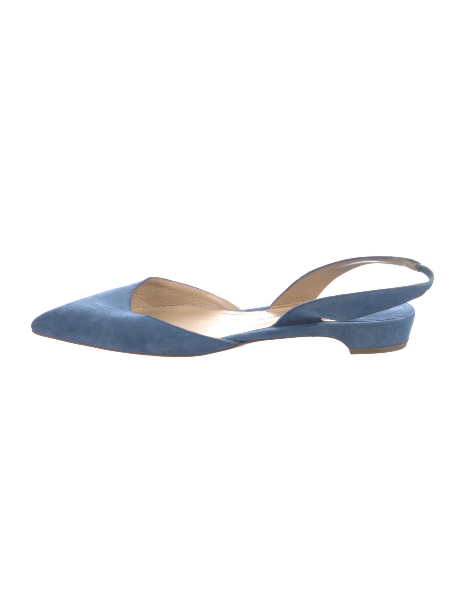 Paul Andrew Suede Slingback Flats