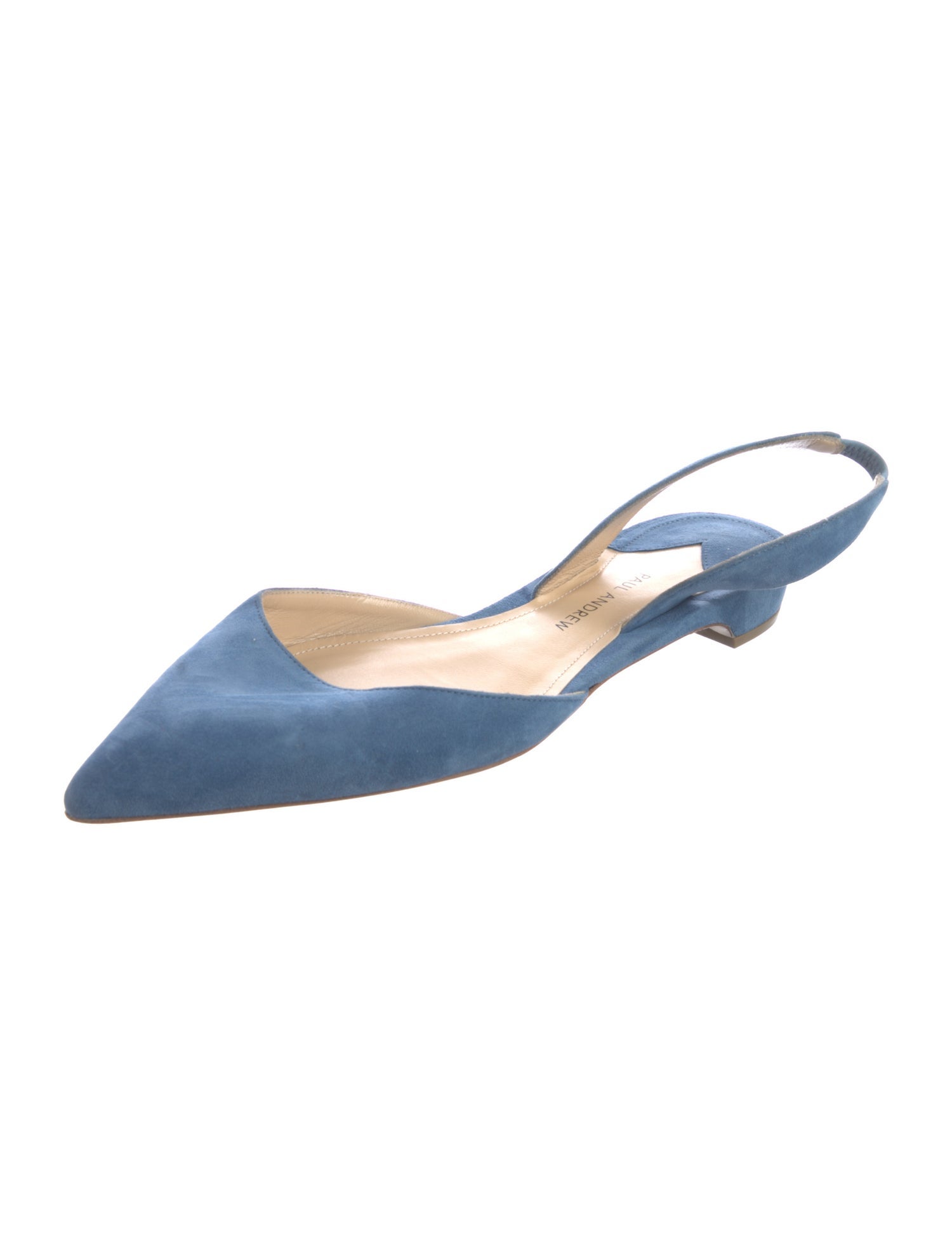 Paul Andrew Suede Slingback Flats