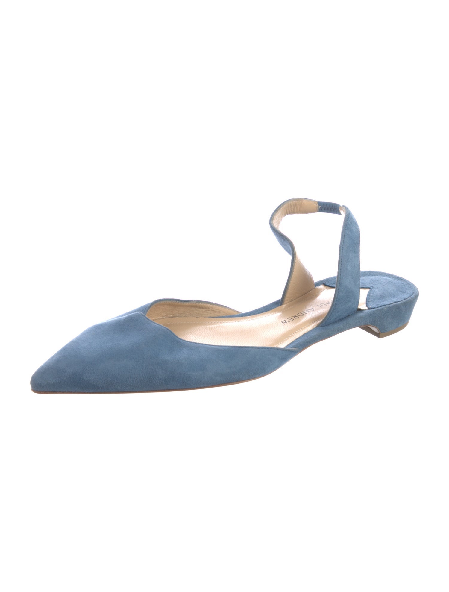 Paul Andrew Suede Slingback Flats