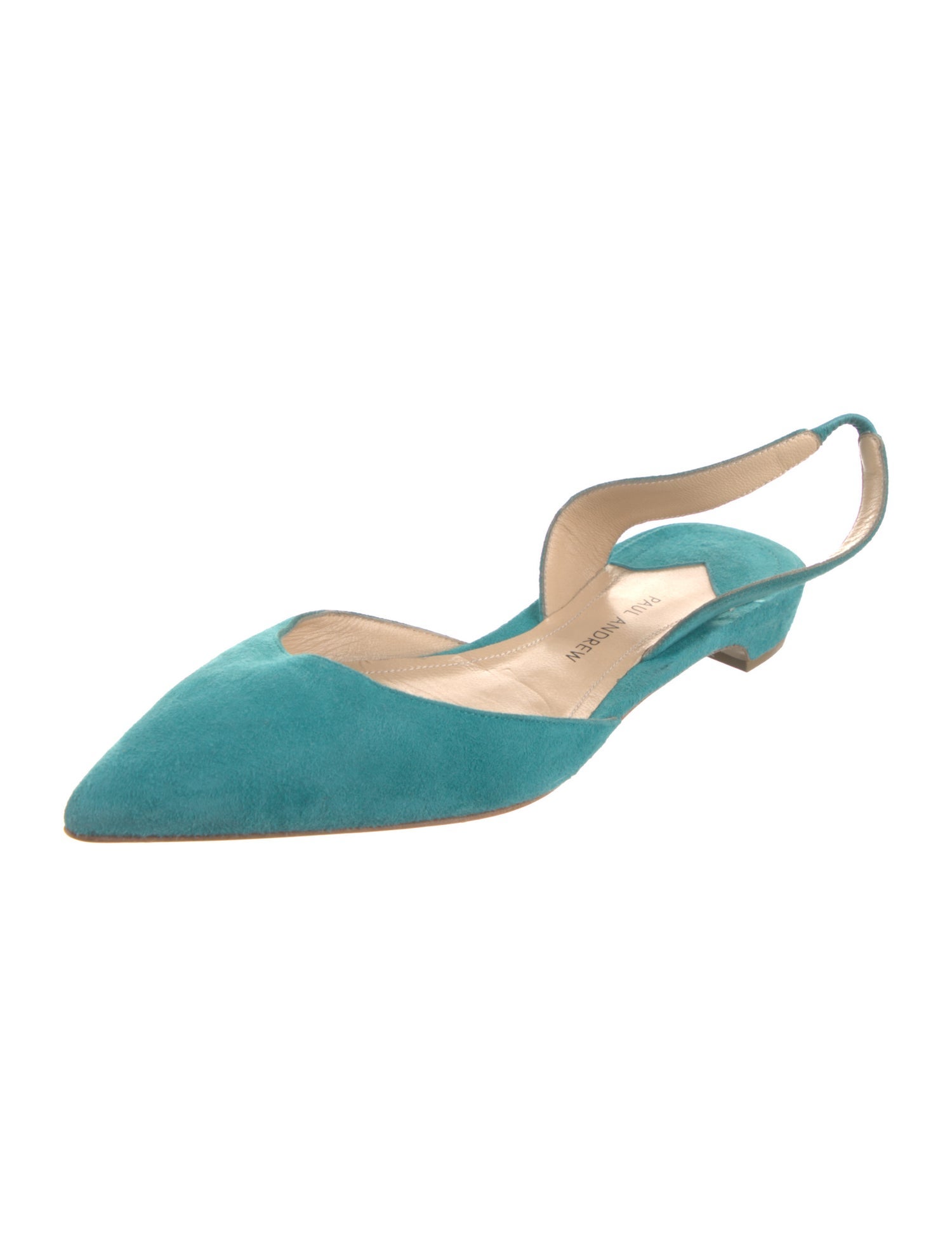 Paul Andrew Suede Slingback Flats