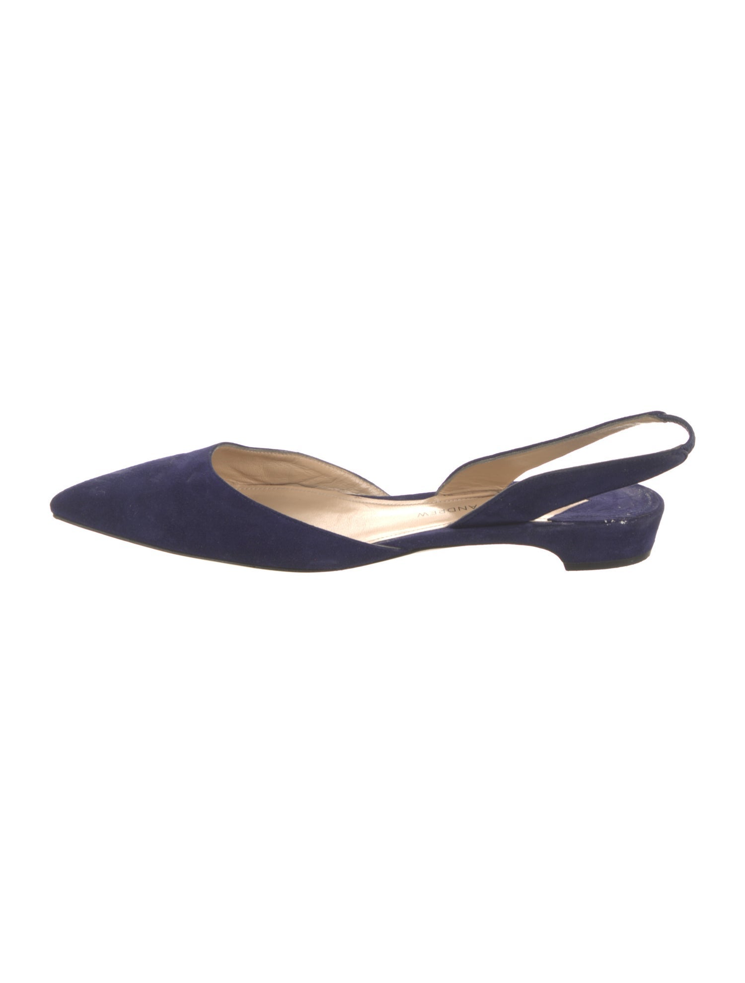 Paul Andrew Suede Slingback Flats