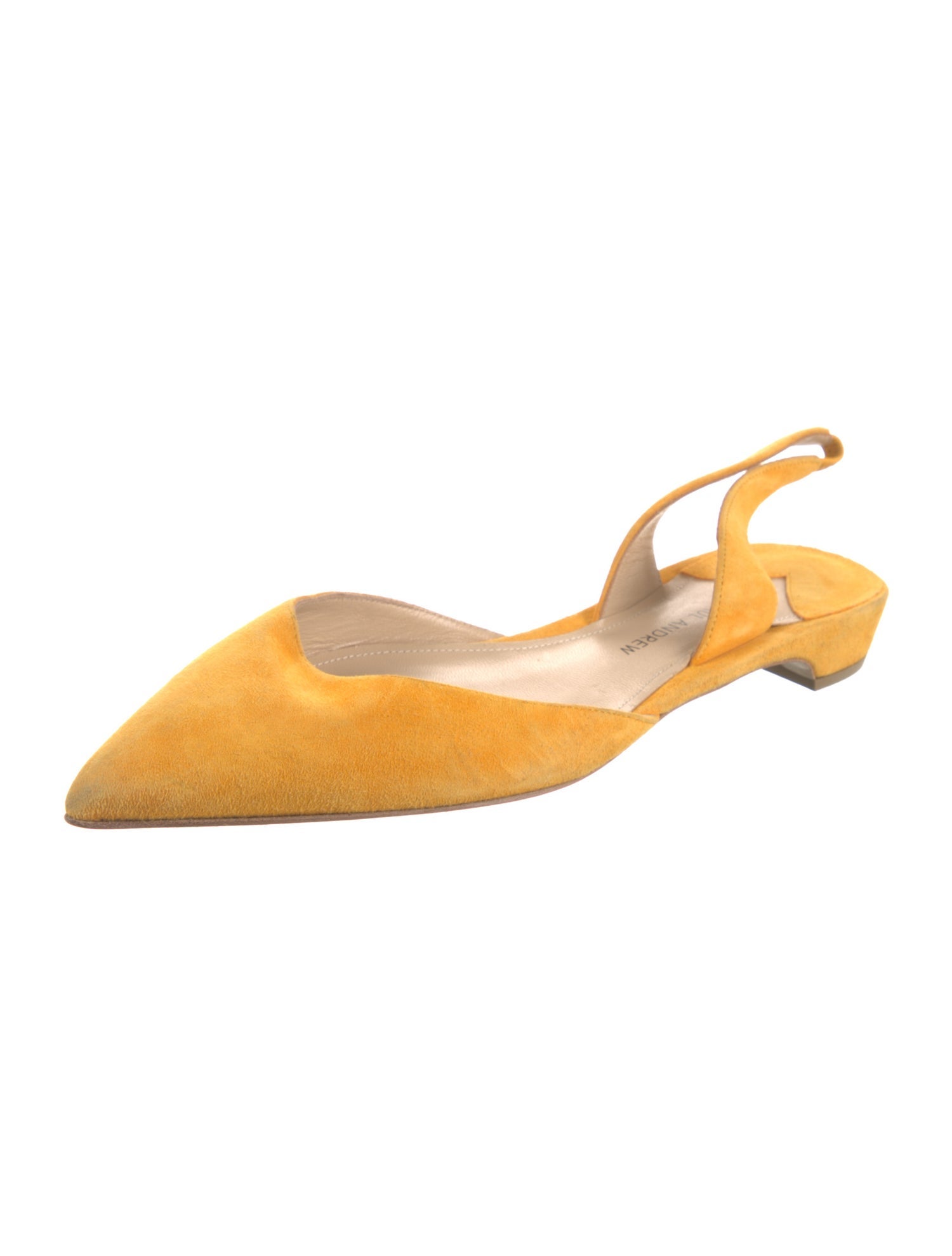 Paul Andrew Suede Slingback Flats