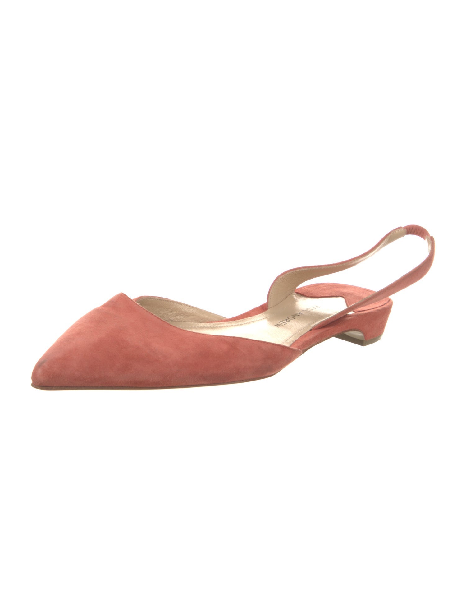 Paul Andrew Suede Slingback Flats