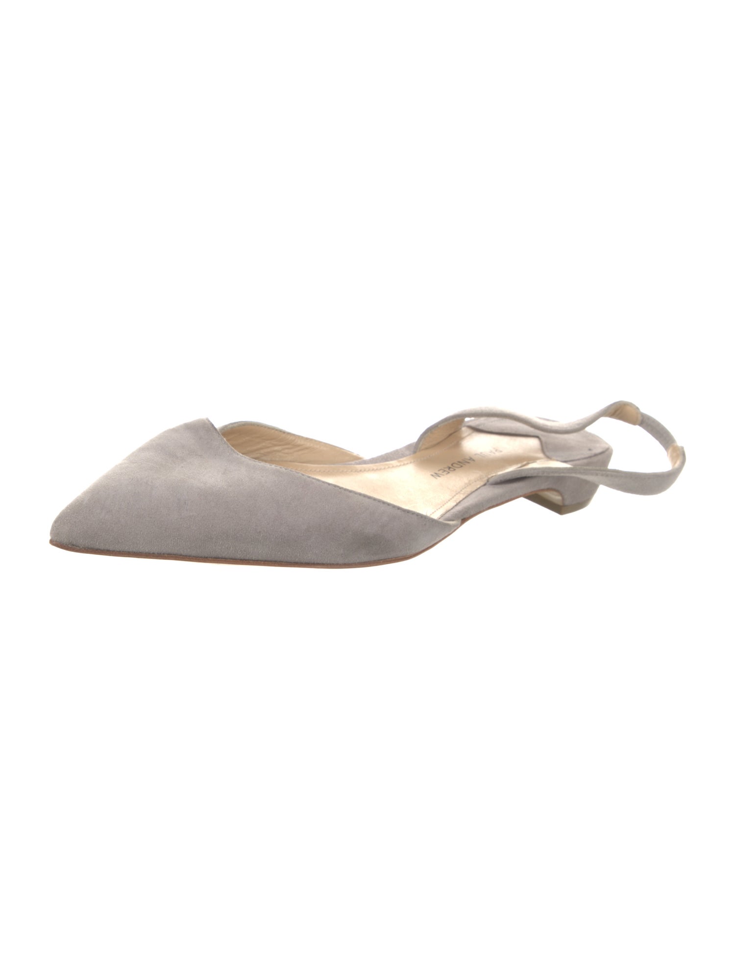 Paul Andrew Suede Slingback Flats