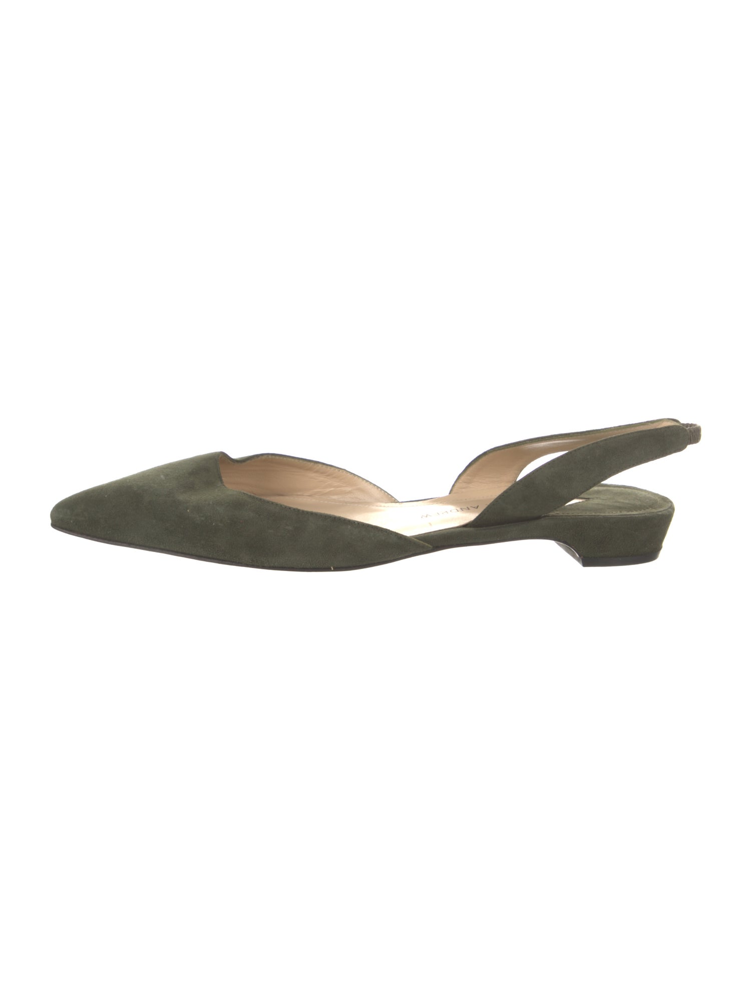 Paul Andrew Suede Slingback Flats