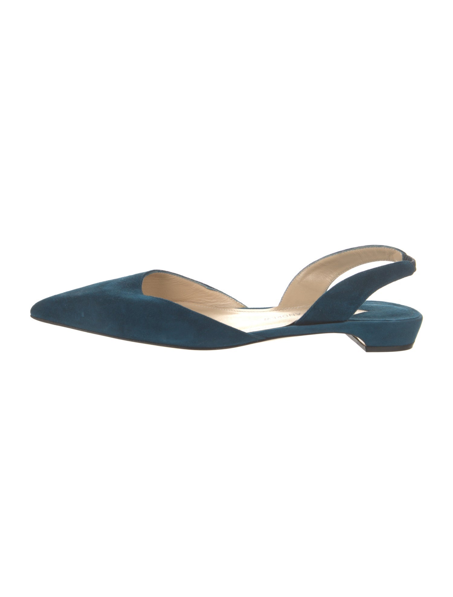 Paul Andrew Suede Slingback Flats