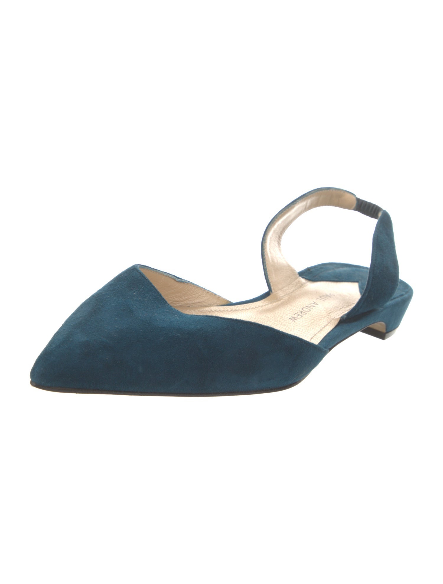 Paul Andrew Suede Slingback Flats