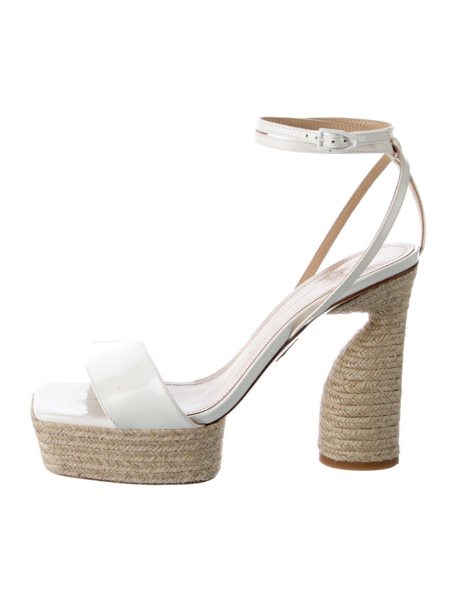 Paul Andrew Patent Leather Espadrilles