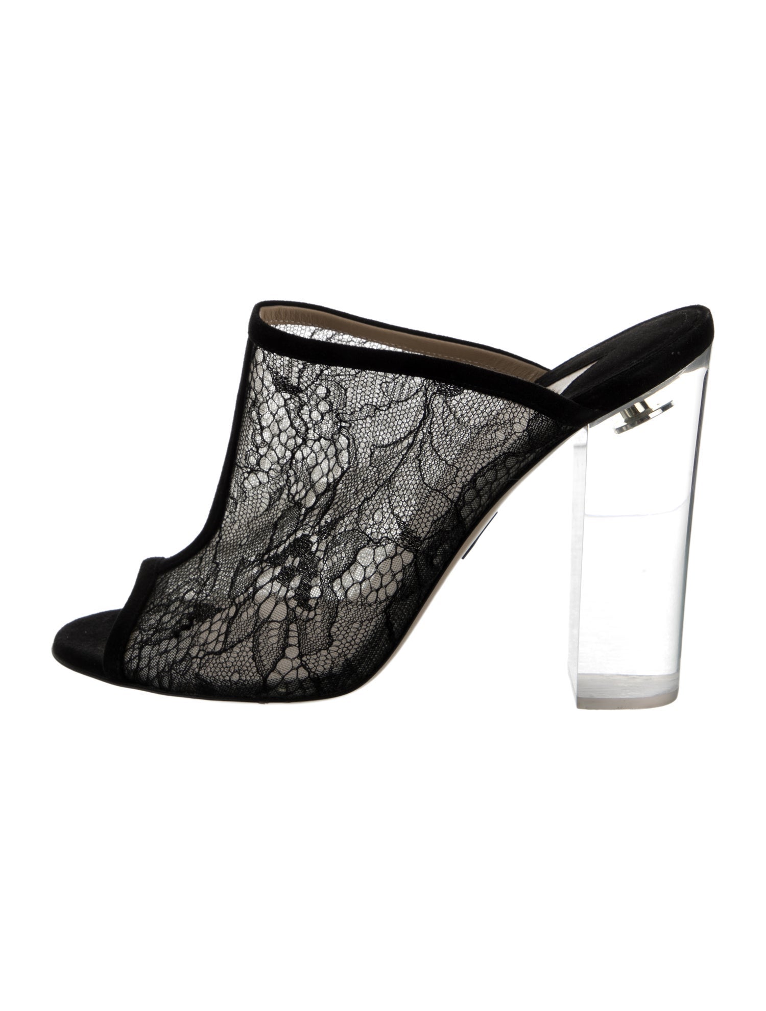 Paul Andrew Lace Lace Pattern Mules