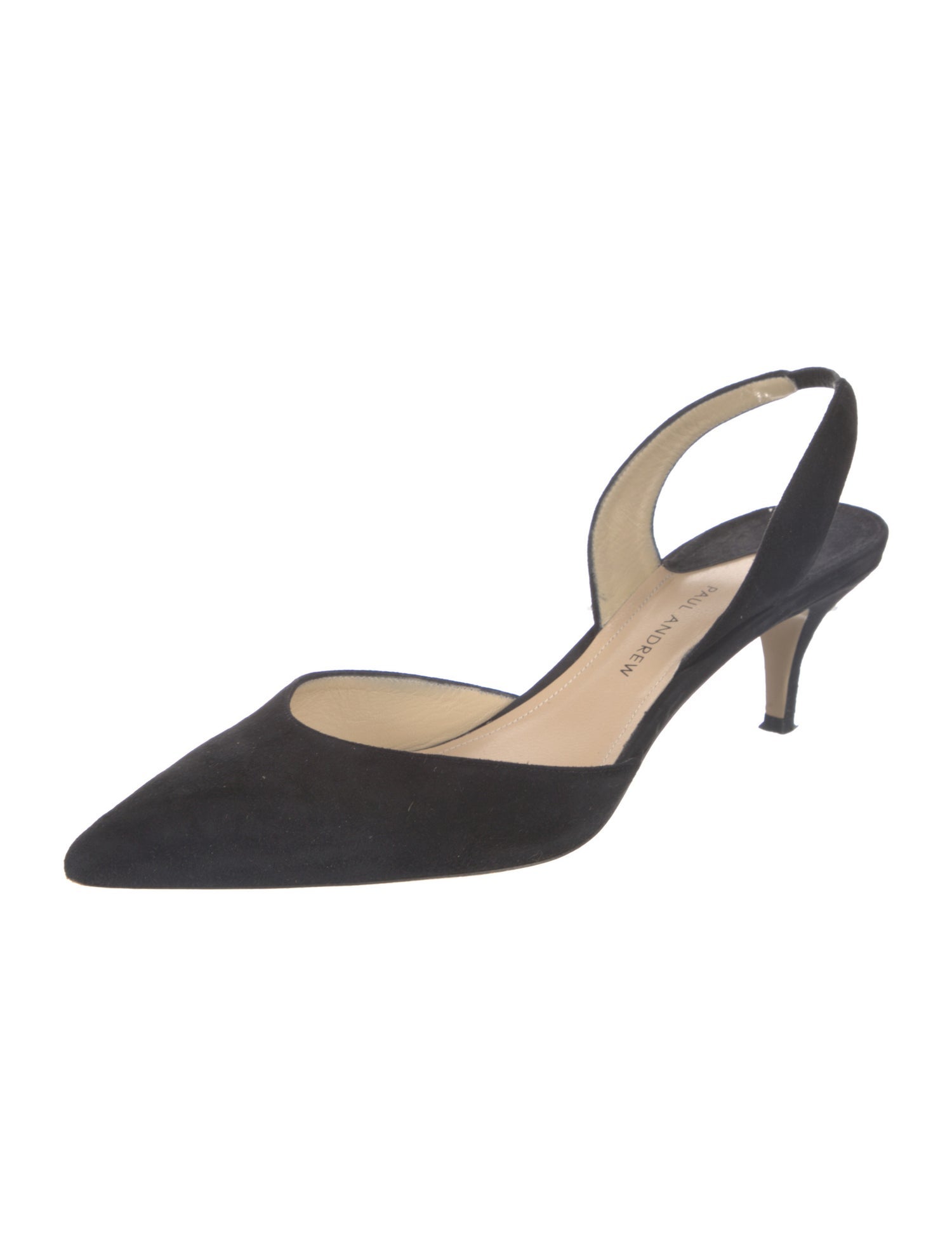 Paul Andrew Suede Slingback Flats
