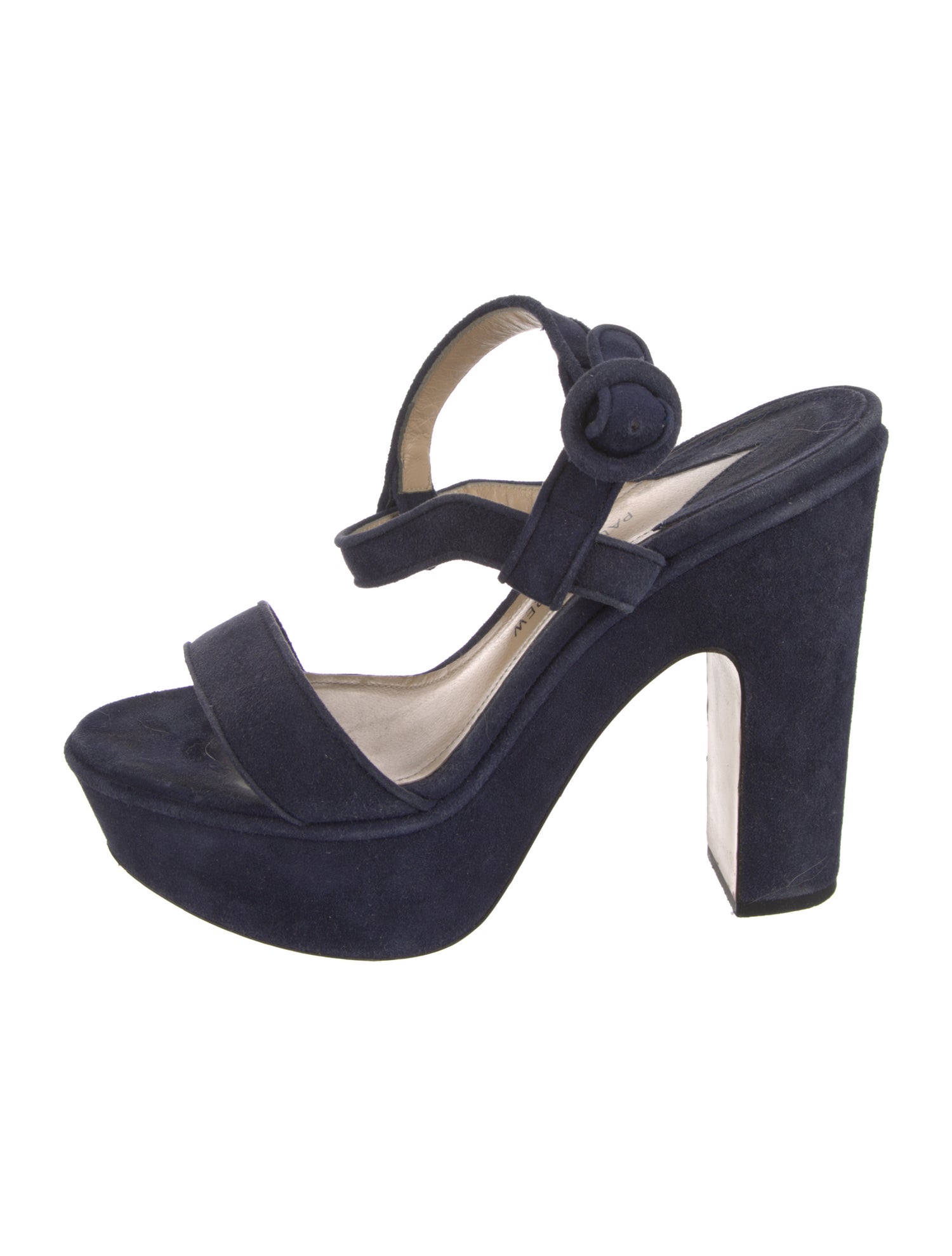 Paul Andrew Suede Slingback Sandals