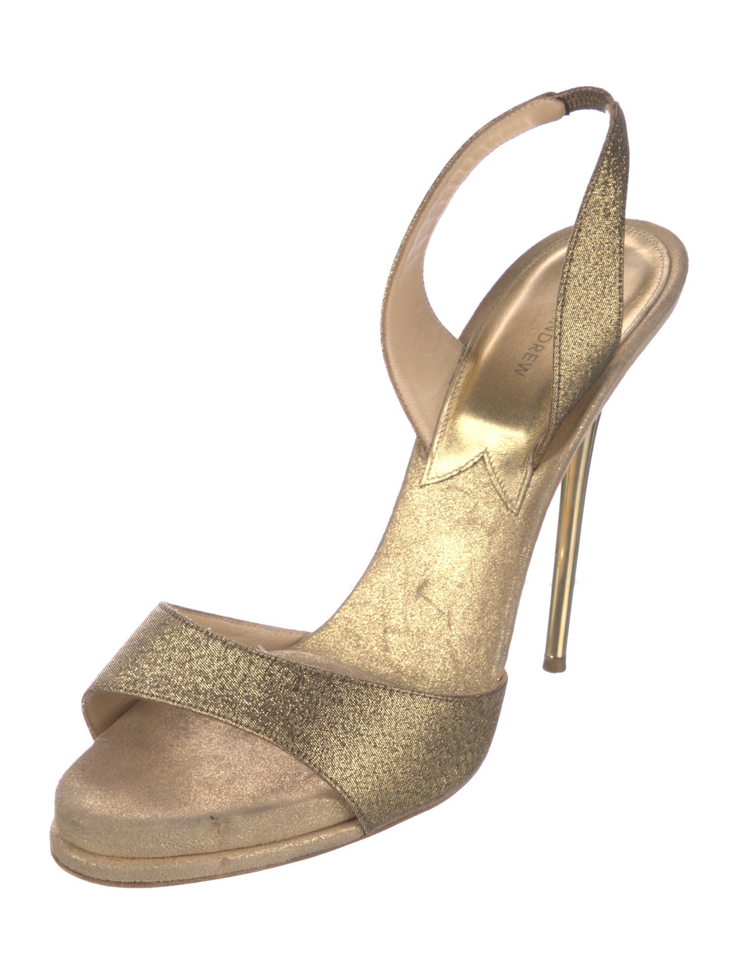 Paul Andrew Suede Slingback Sandals