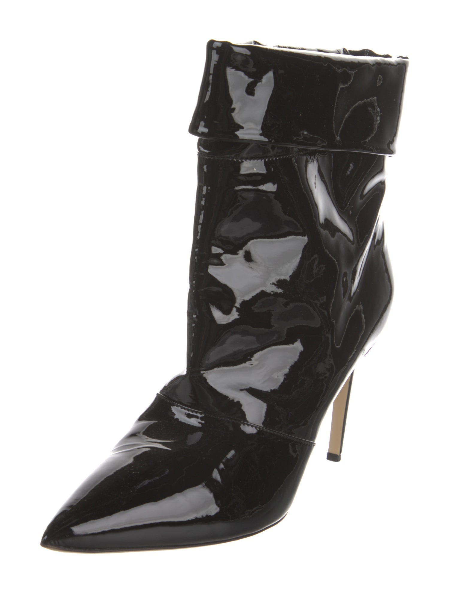 Paul Andrew Patent Leather Boots