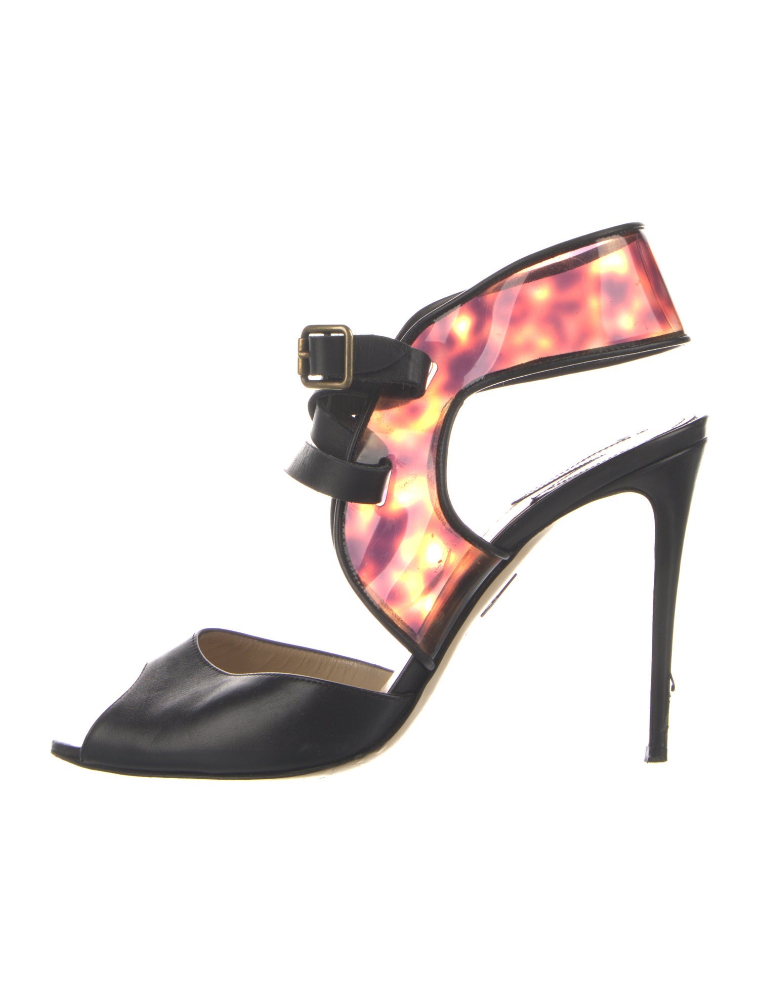 Paul Andrew Leather Slingback Pumps