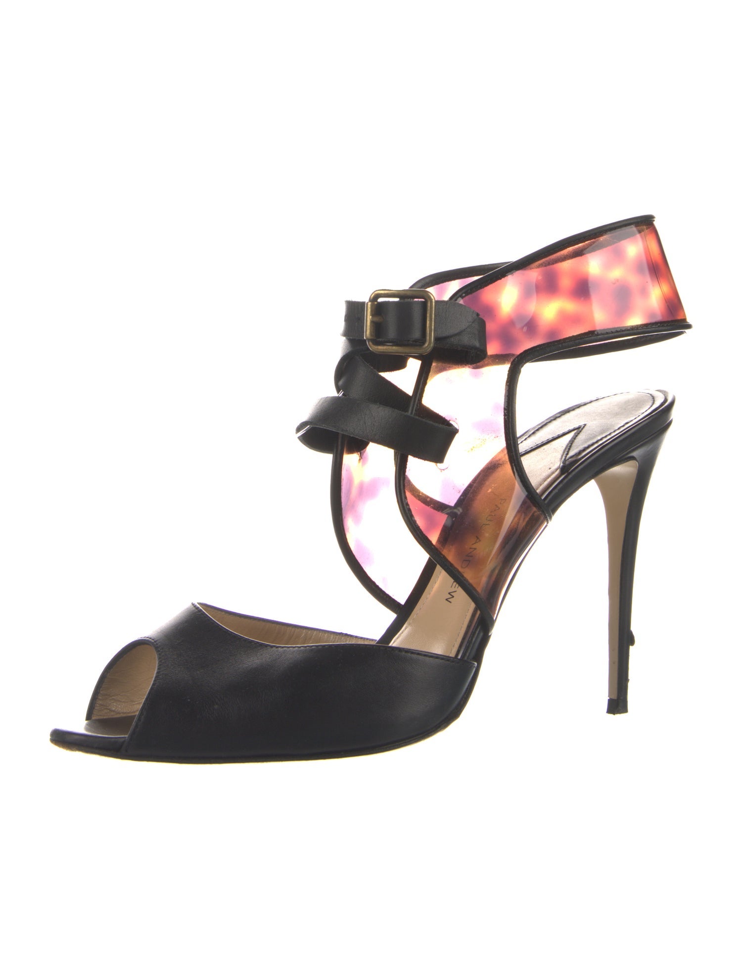 Paul Andrew Leather Slingback Pumps