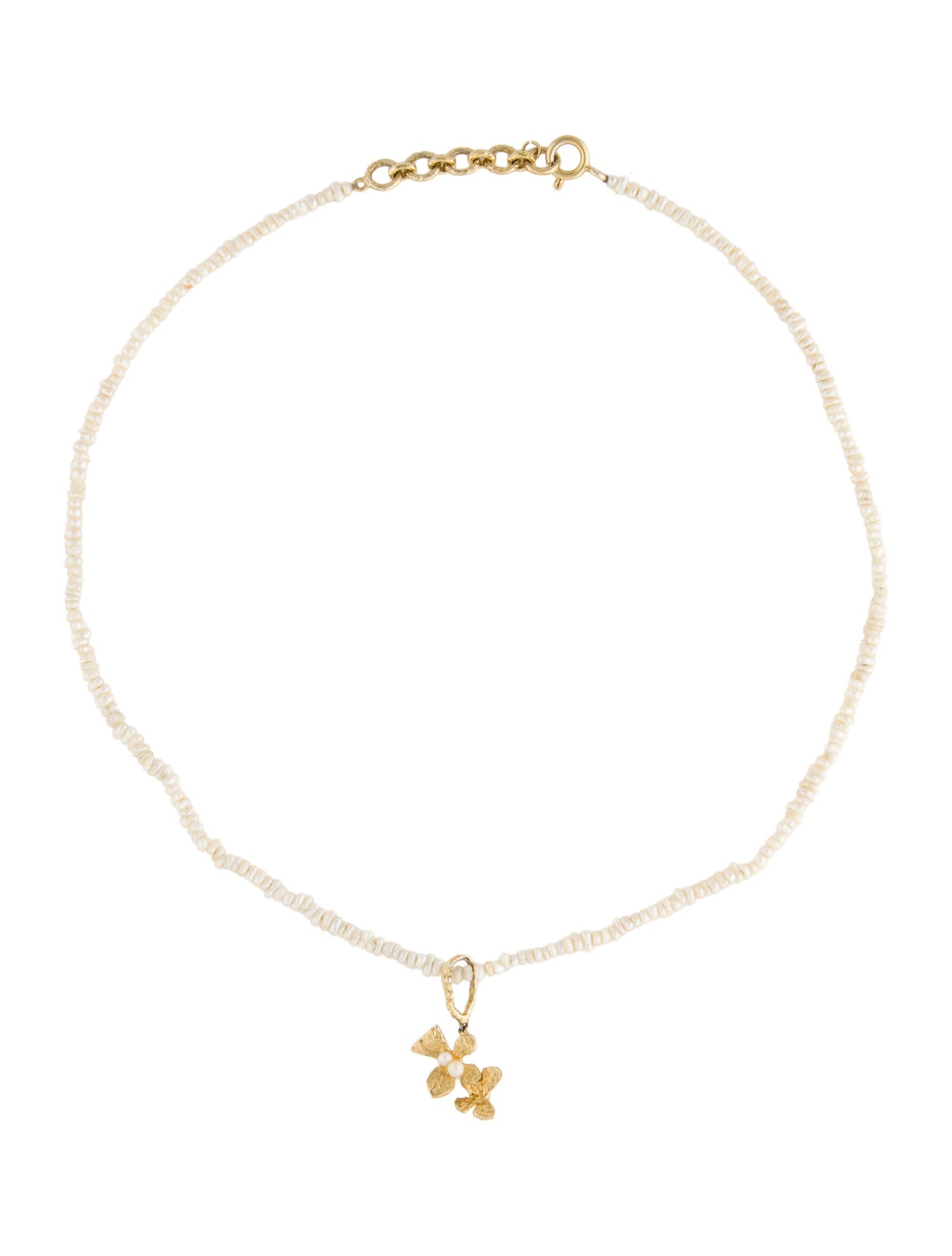 Pacharee Pearl Butterfly Spirit Animal Pendant Necklace