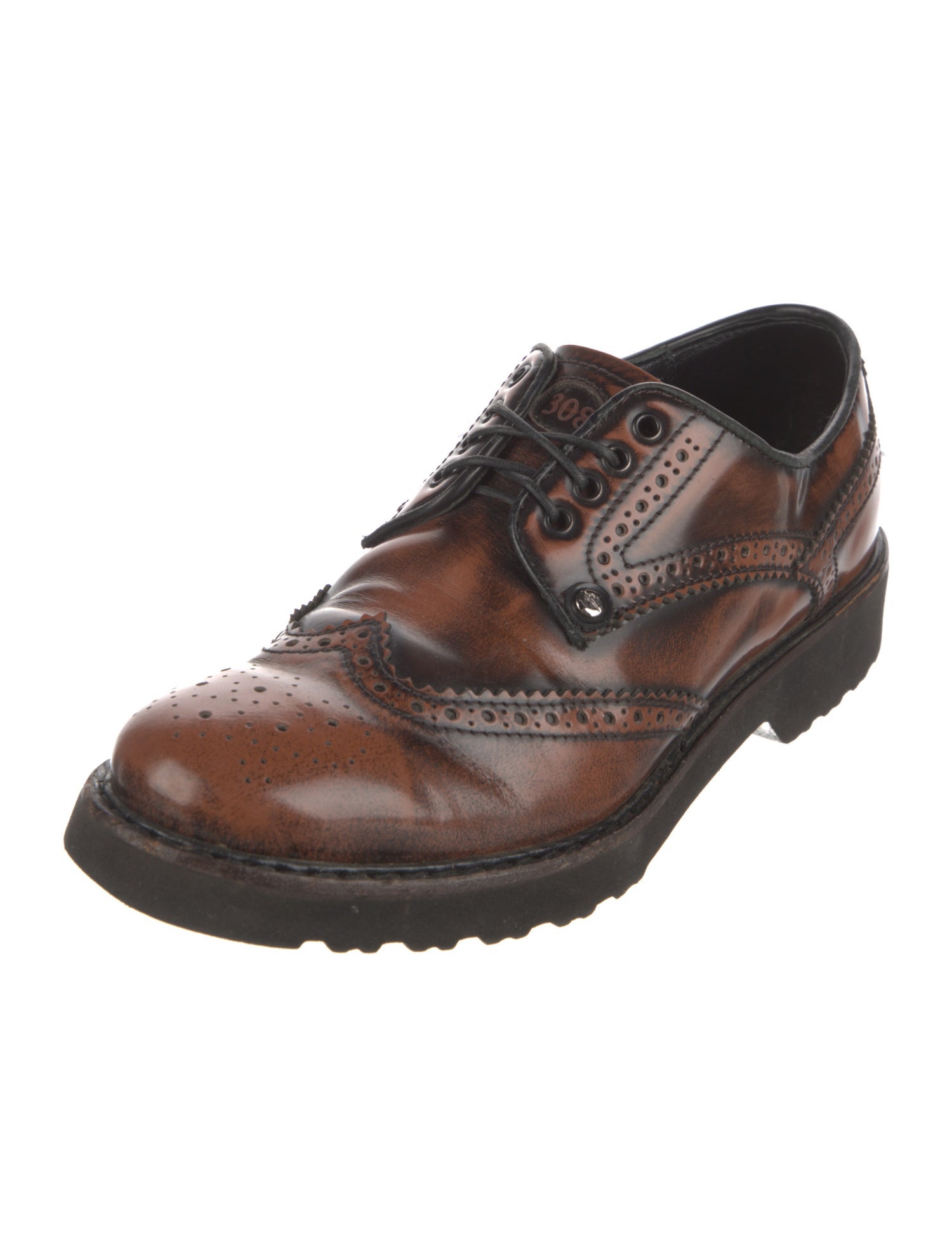 Paciotti Leather Oxfords