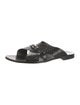 Paciotti Leather Printed Slides