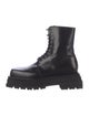 Paciotti Leather Combat Boots