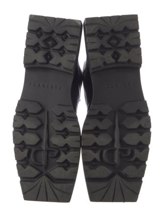 Paciotti Leather Combat Boots