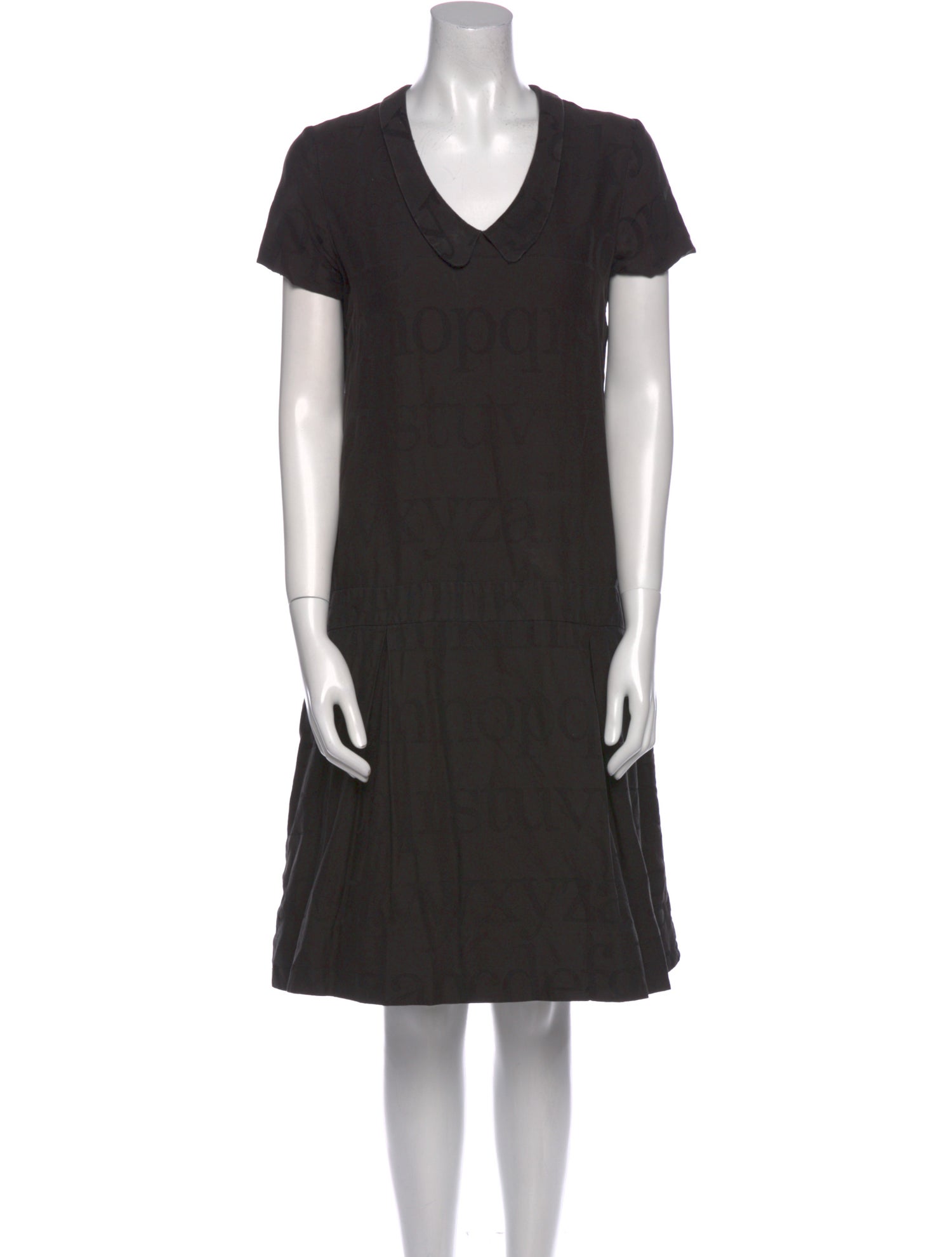 Paul Harnden Shoemakers V-Neck Knee-Length Dress