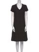 Paul Harnden Shoemakers V-Neck Knee-Length Dress