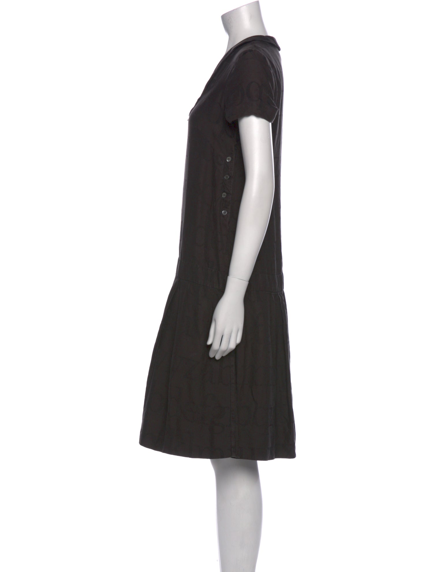 Paul Harnden Shoemakers V-Neck Knee-Length Dress