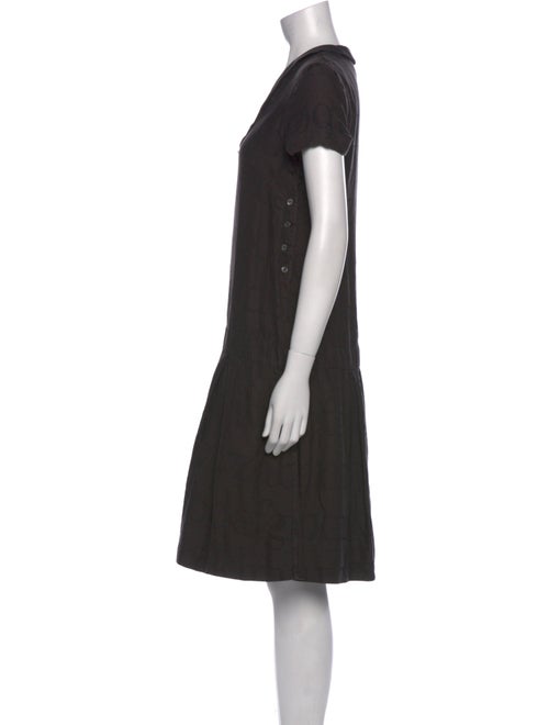 Paul Harnden Shoemakers V-Neck Knee-Length Dress