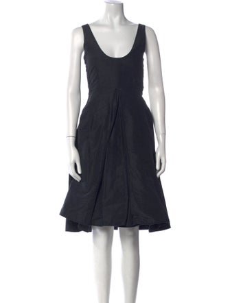 Paul Harnden Shoemakers Silk Knee-Length Dress