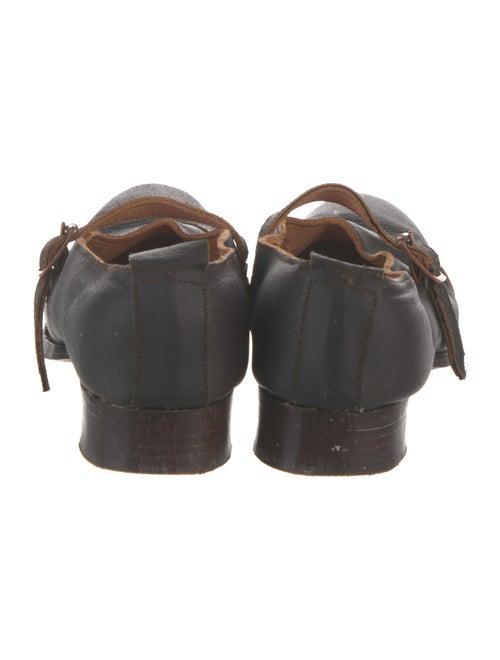 Paul Harnden Shoemakers Leather Mary Jane Flats