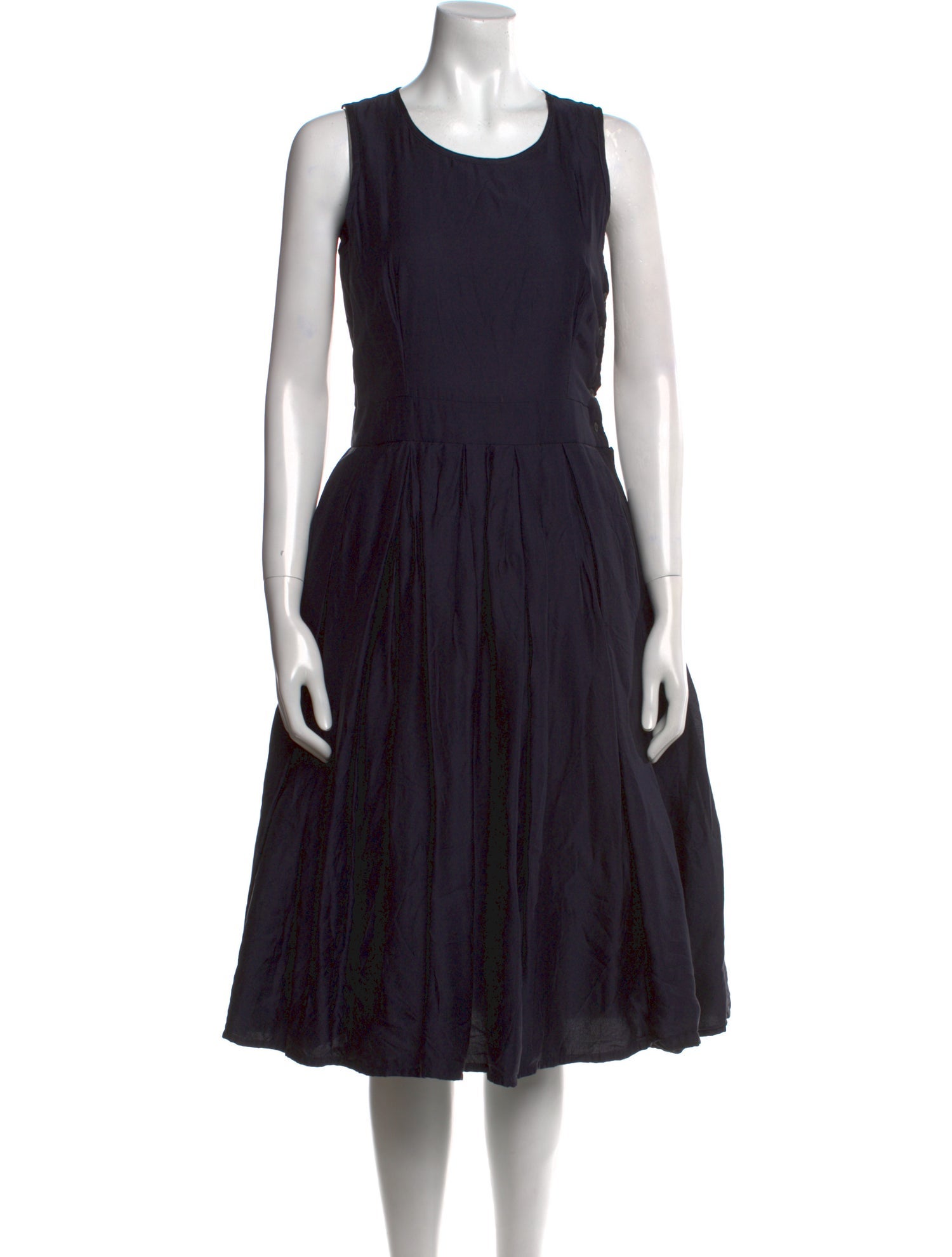 Paul Harnden Shoemakers Silk Midi Length Dress