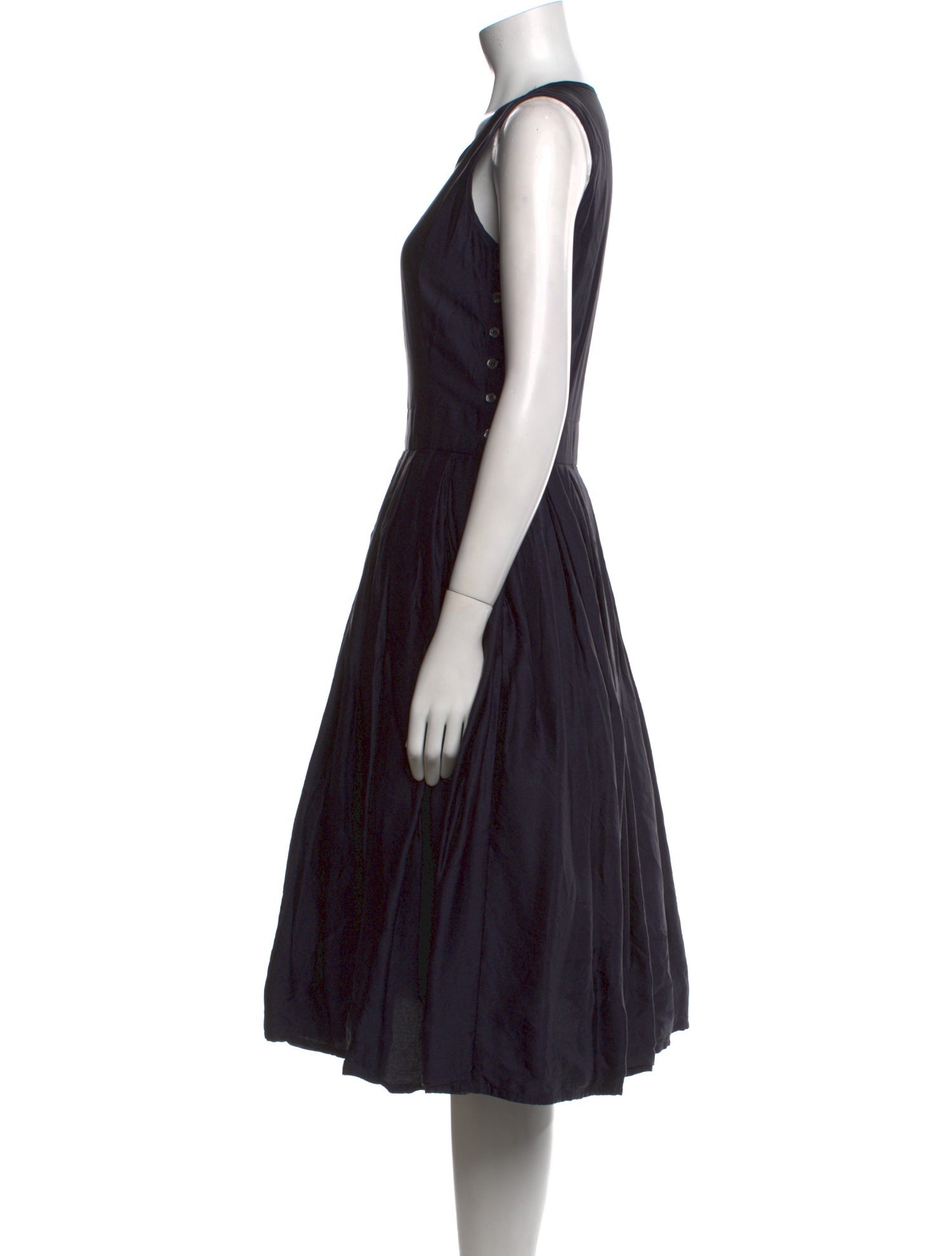 Paul Harnden Shoemakers Silk Midi Length Dress