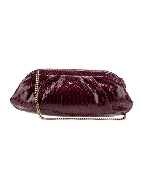 Paige Gamble Python Clutch