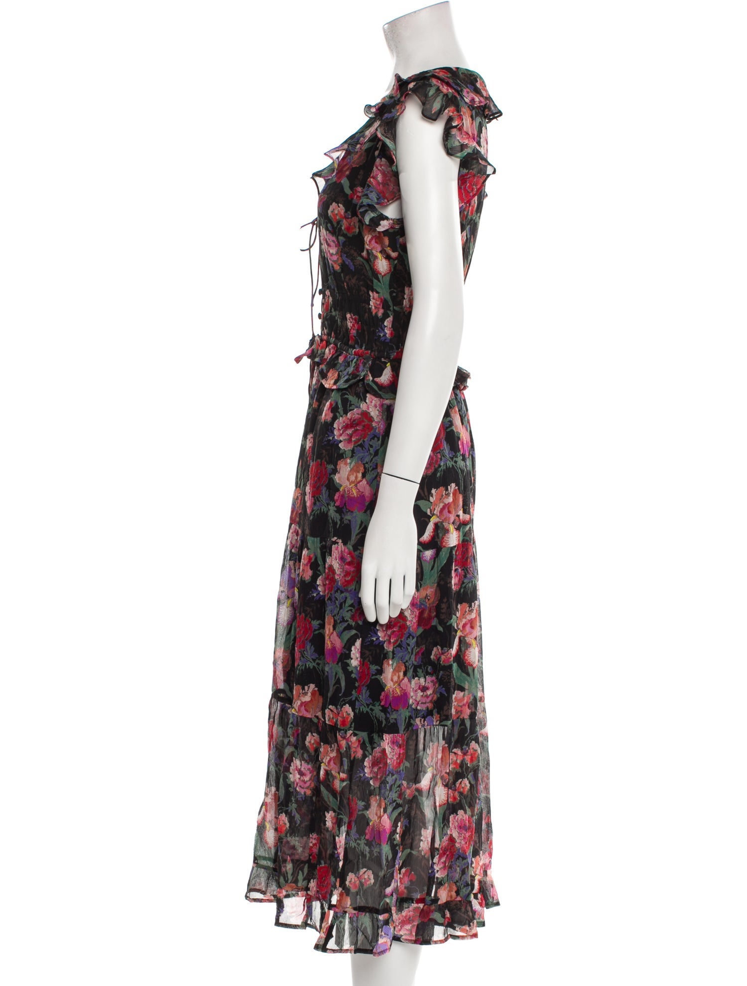 Paige Gamble Silk Long Dress