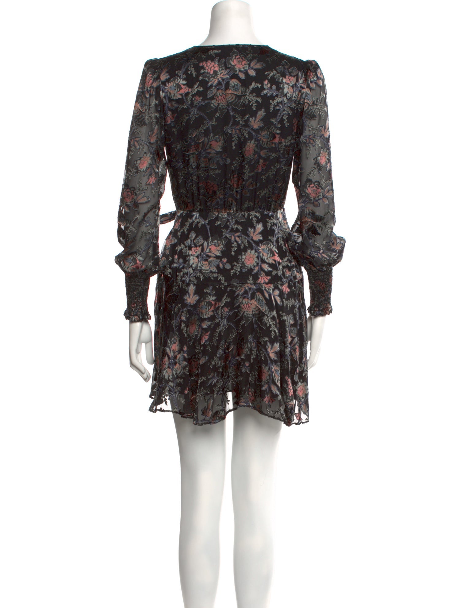 Paige Gamble Floral Print Mini Dress