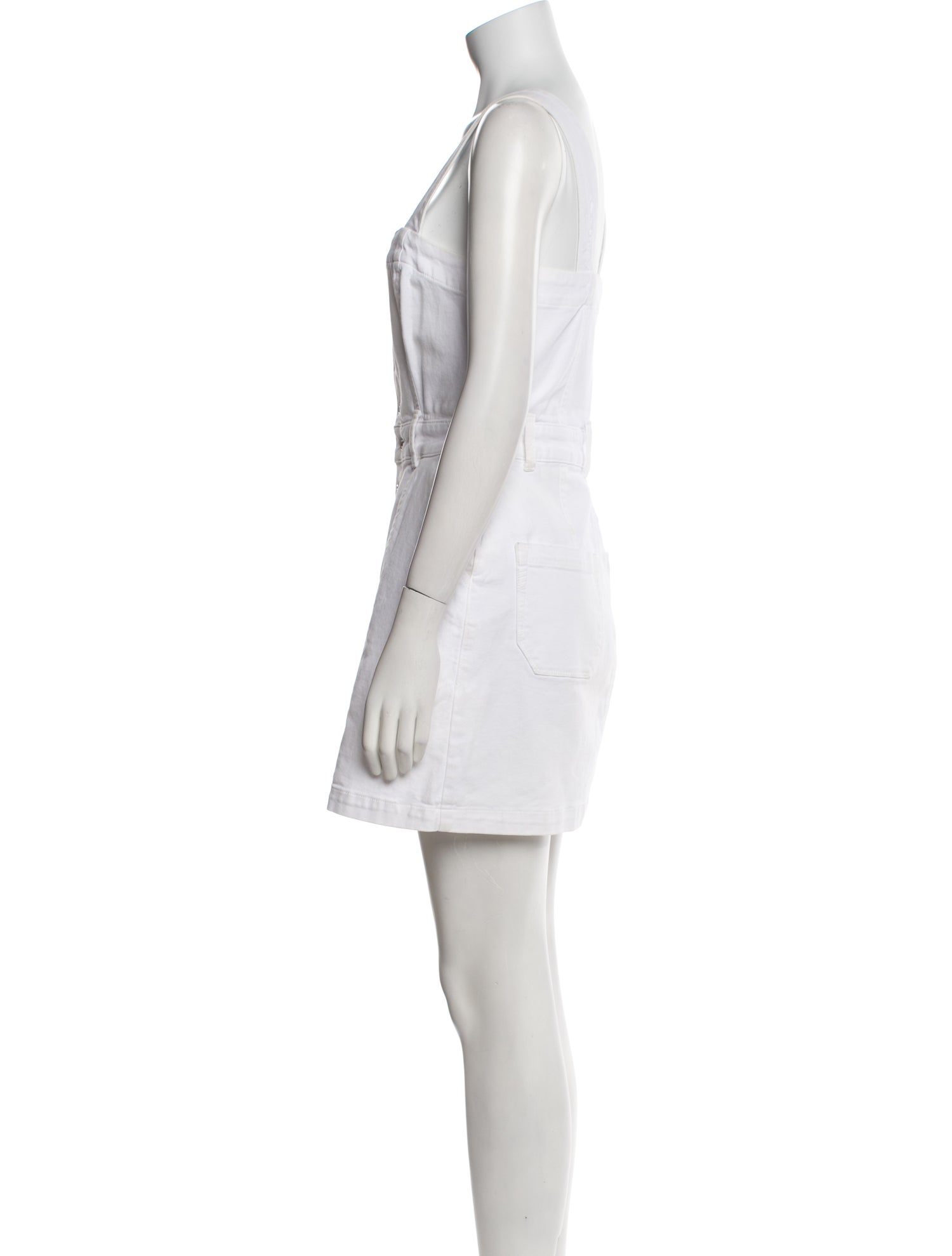 Paige Gamble Square Neckline Mini Dress