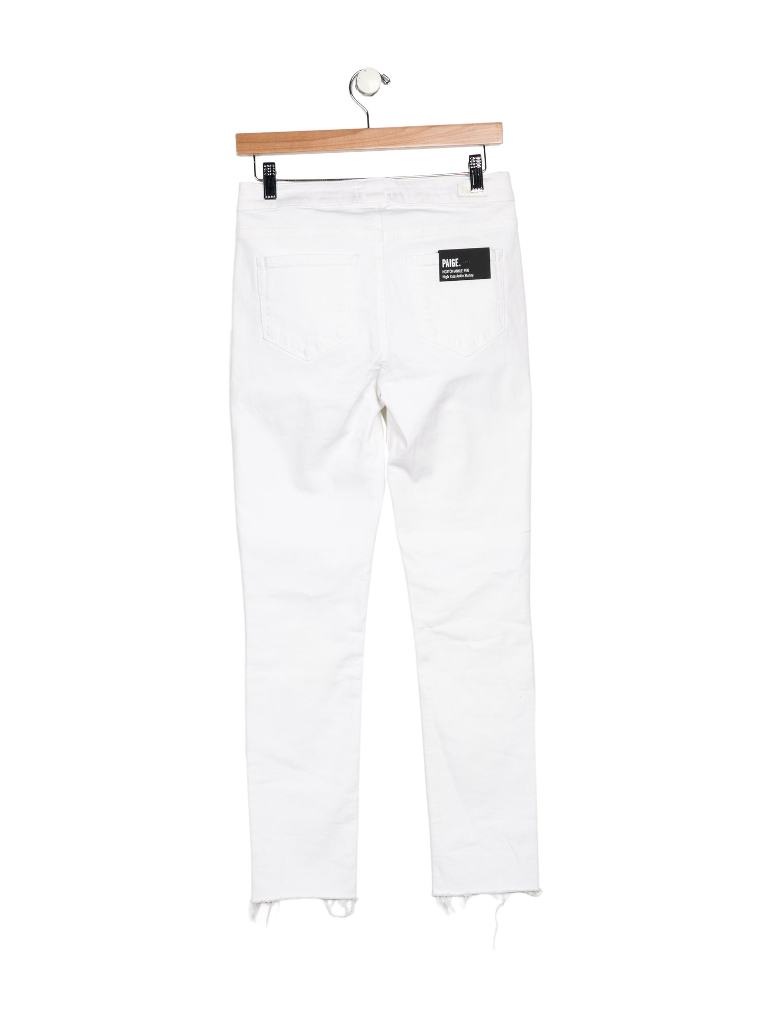 Paige Gamble Mid-Rise Skinny Leg Jeans