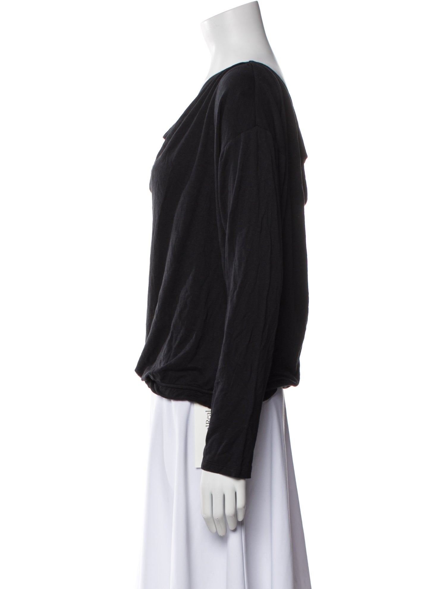 Paige Gamble Cowl Neck Long Sleeve Top