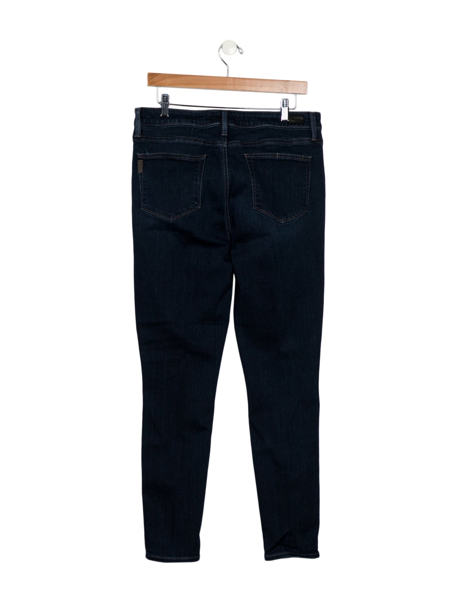 Paige Gamble High-Rise Skinny Leg Jeans