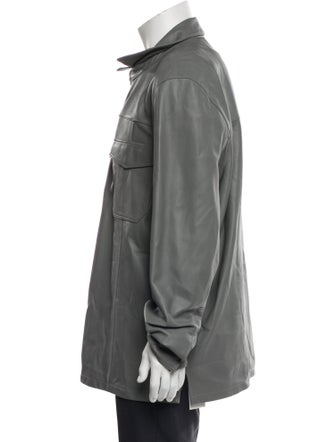 Paige Gamble Leather Utility Jacket