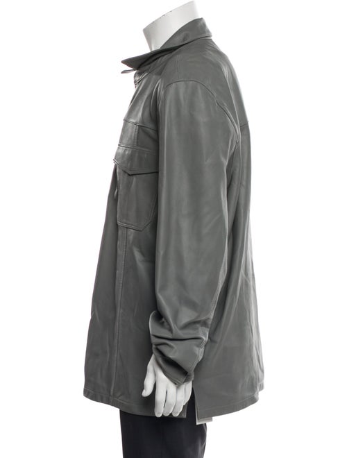 Paige Gamble Leather Utility Jacket