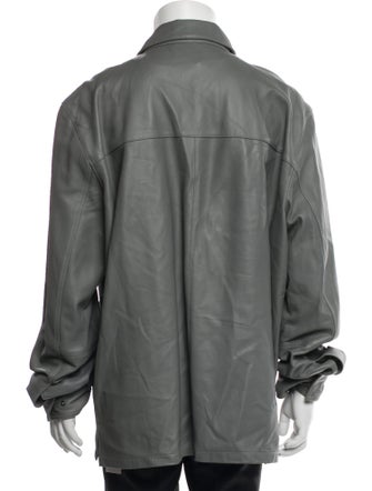 Paige Gamble Leather Utility Jacket