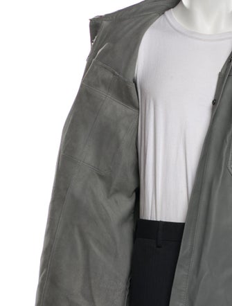 Paige Gamble Leather Utility Jacket