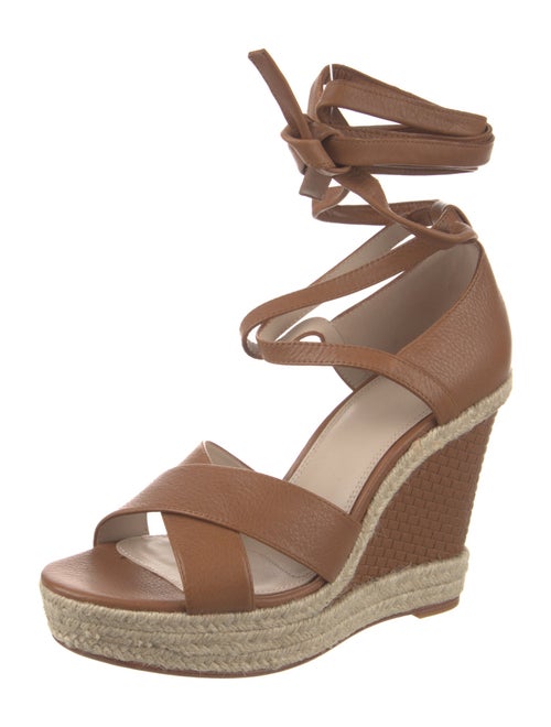 Paige Gamble Leather Espadrilles