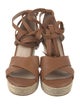 Paige Gamble Leather Espadrilles