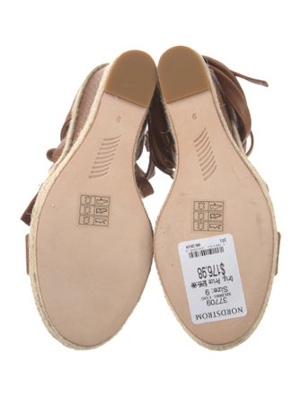 Paige Gamble Leather Espadrilles