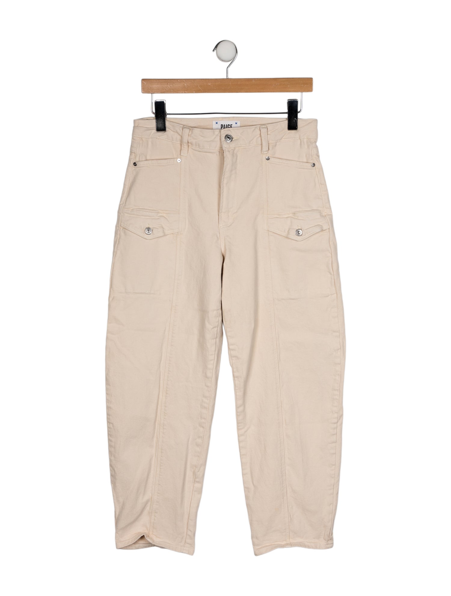 Paige Gamble High-Rise Wide Leg Jeans