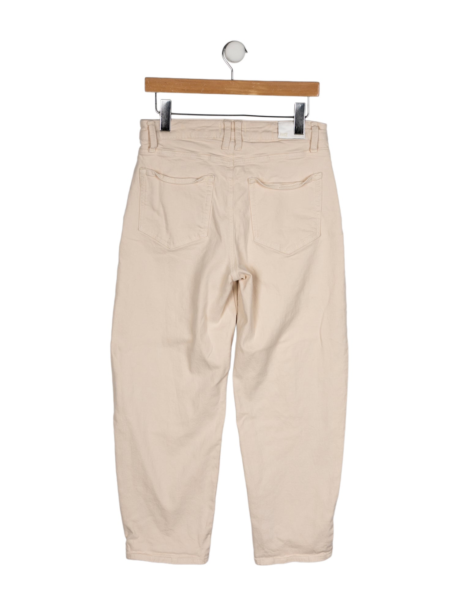 Paige Gamble High-Rise Wide Leg Jeans