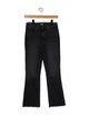 Paige Gamble Mid-Rise Straight Leg Jeans