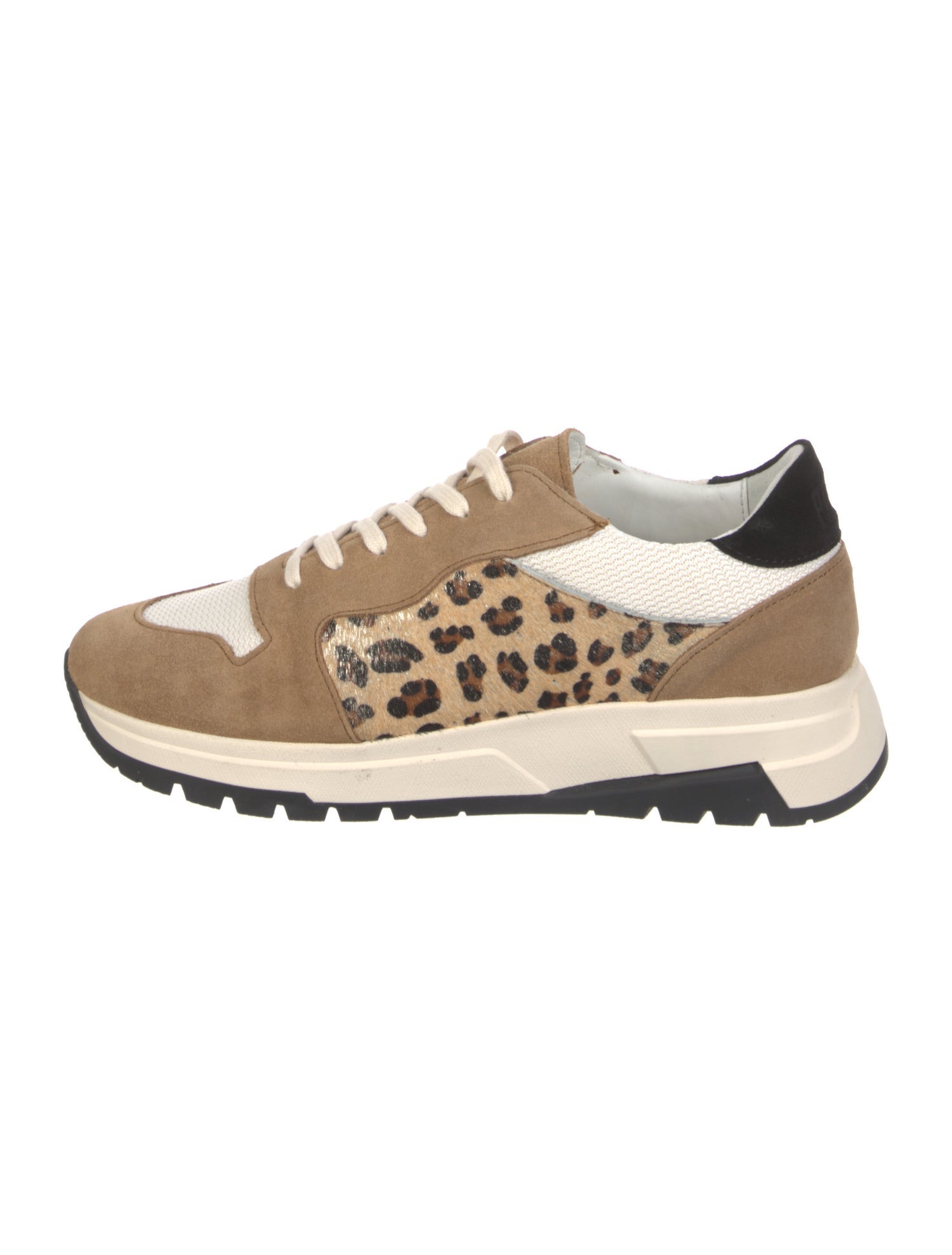 Paige Gamble Suede Animal Print Sneakers w/ Tags